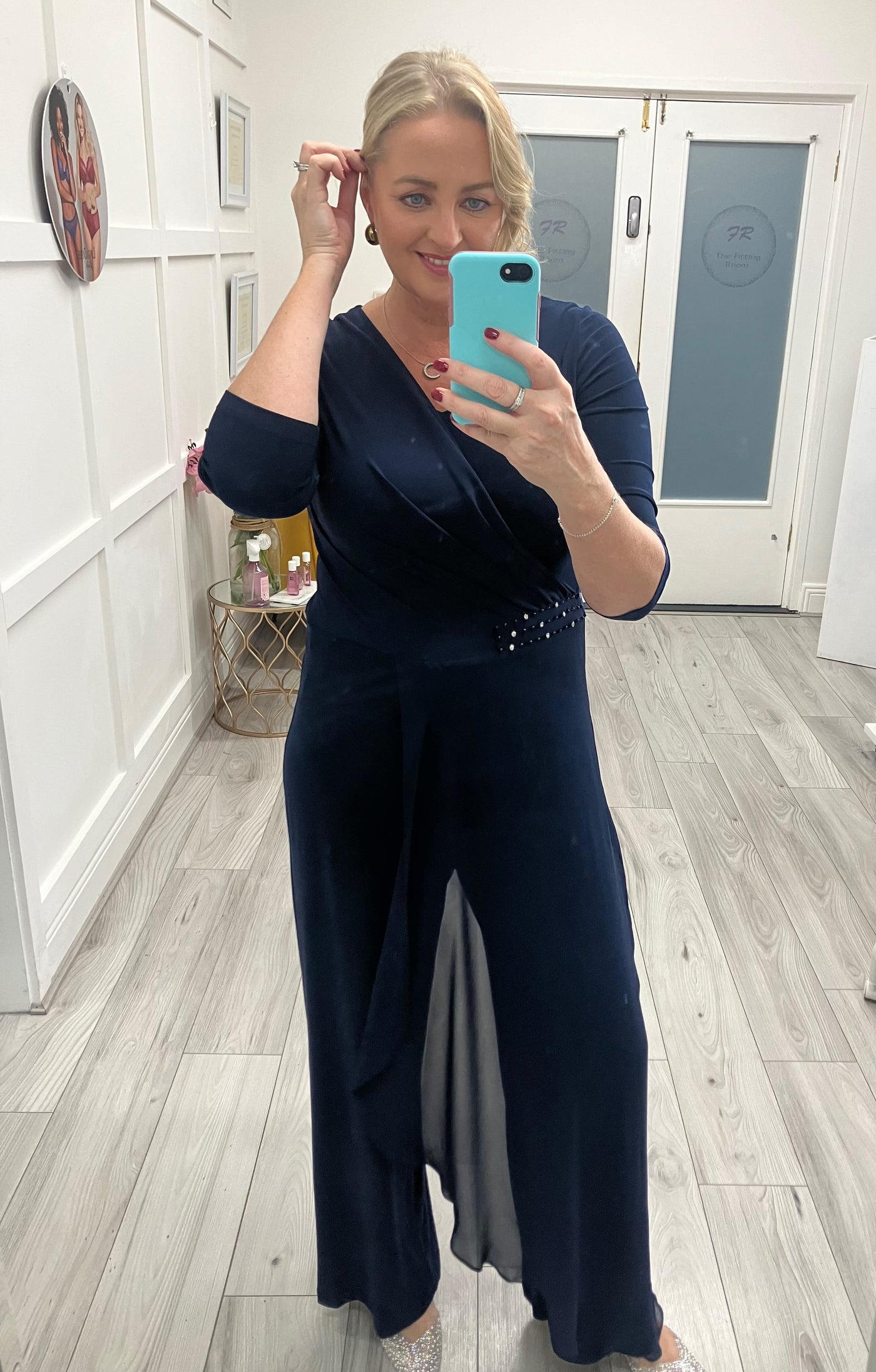 Diana Occasion Jumpsuit by Lizabella(Navy) was 330 now 165