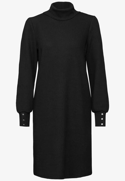 Street One Turtle Neck Dress (Black)