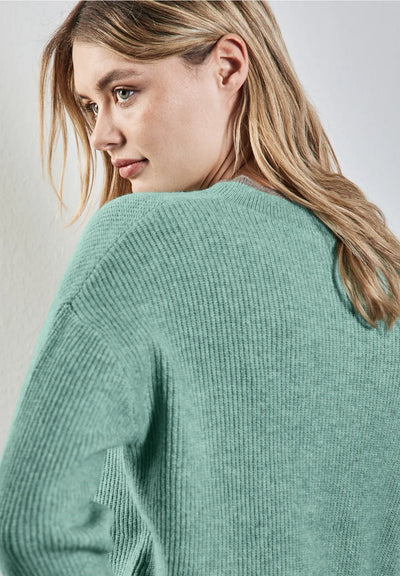 Street One V neck Knitted sweater