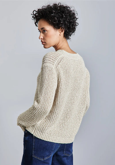 Street One Knitted Sweater (cream)