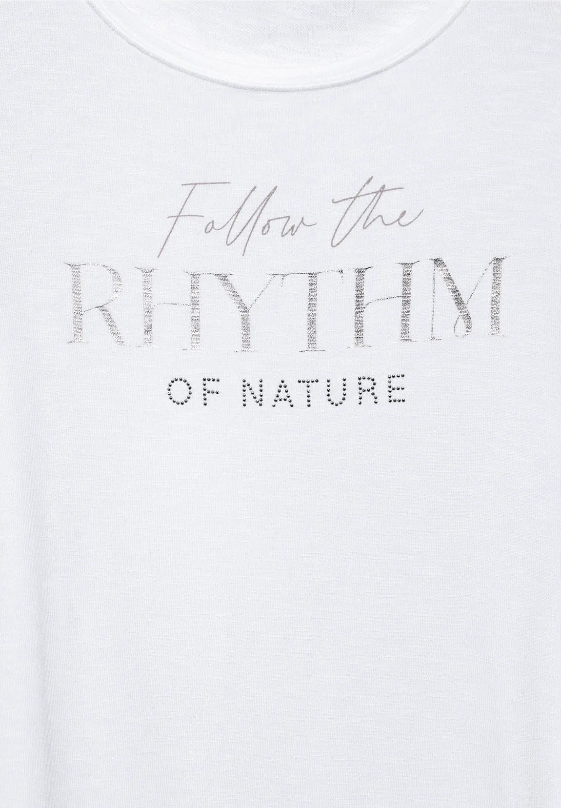 Street One 'Rhythm' T-Shirt(White)