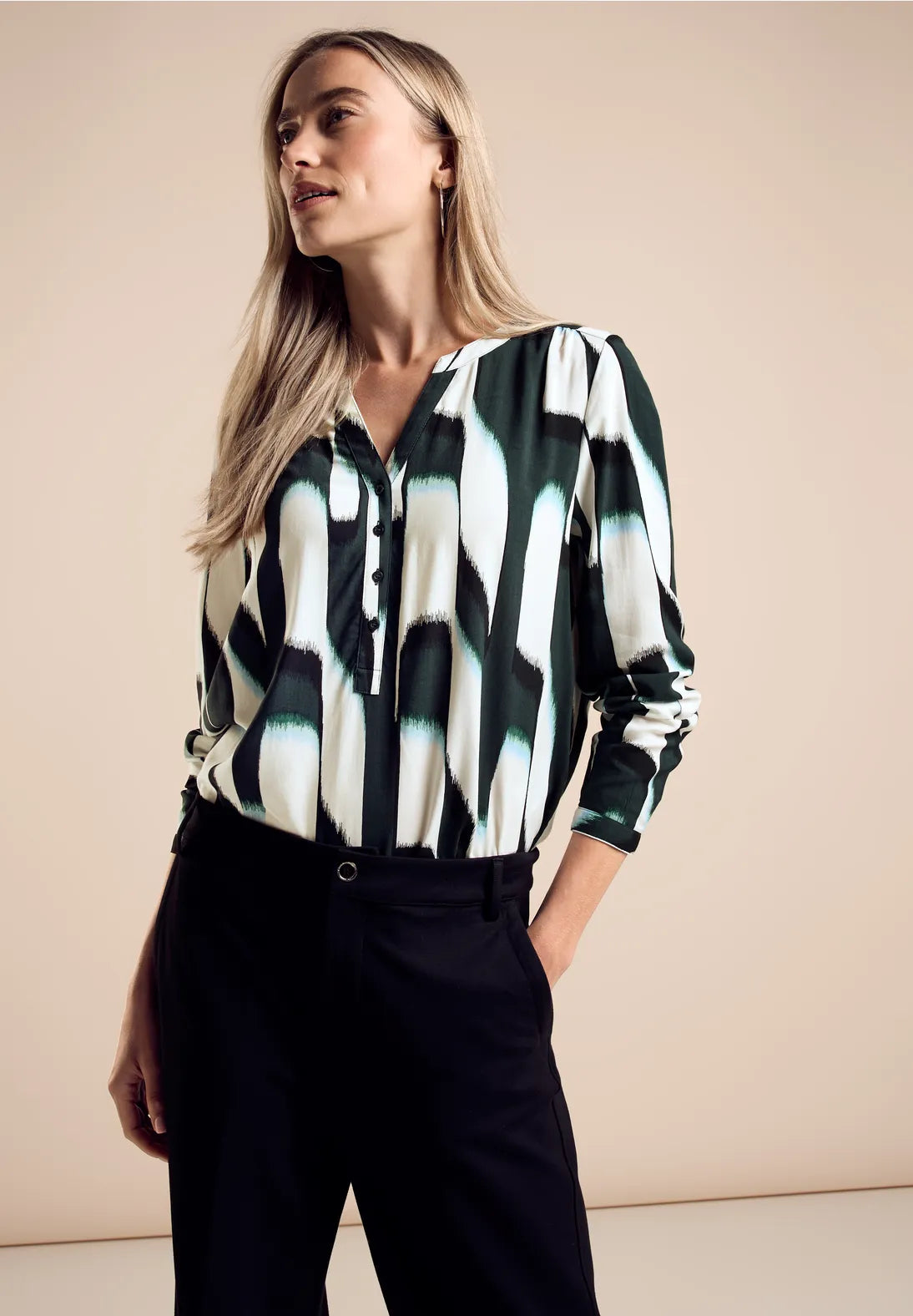 Street One Bamika Style Blouse with graphic print