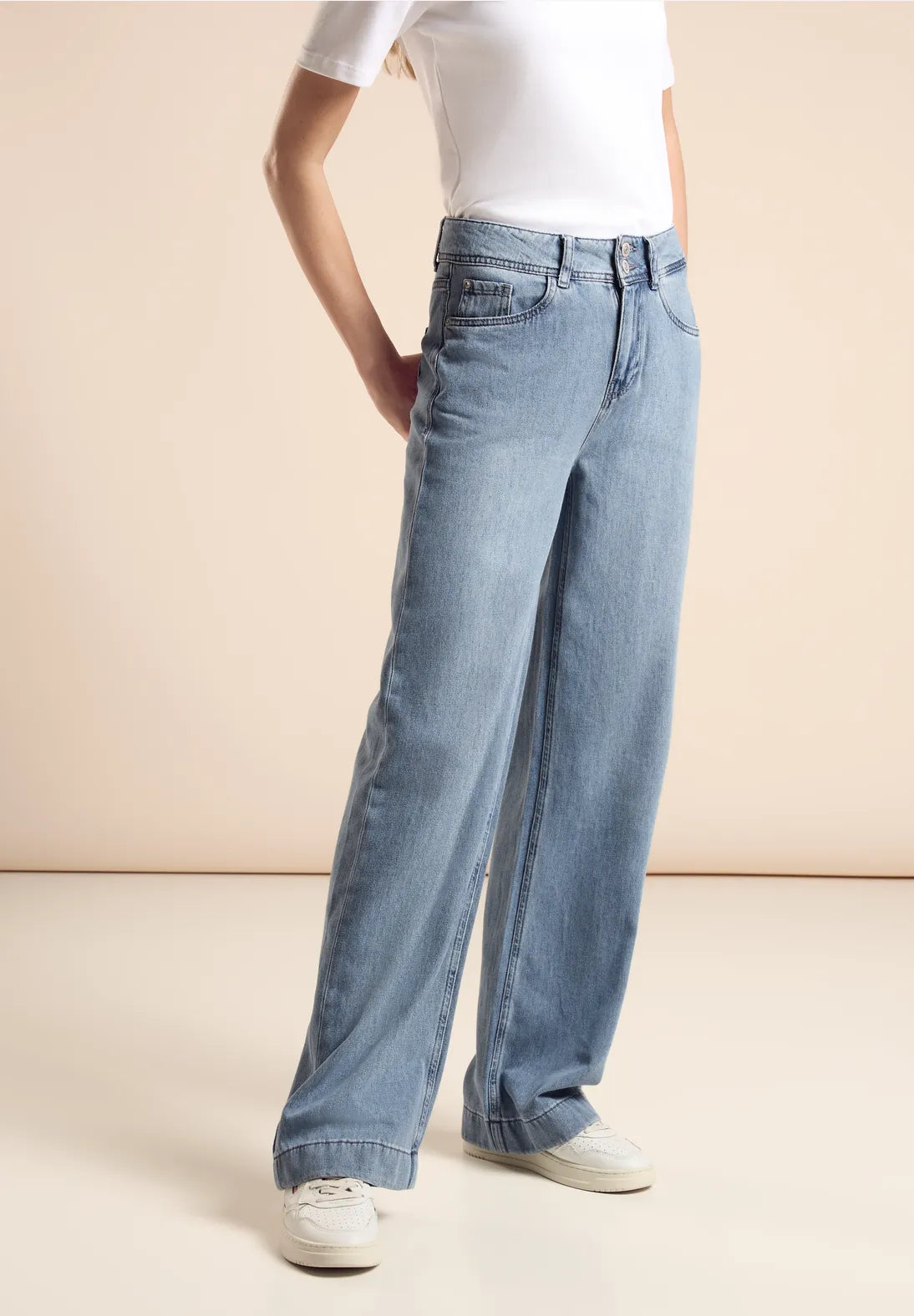 Street One Wide Leg 30 inch Jeans