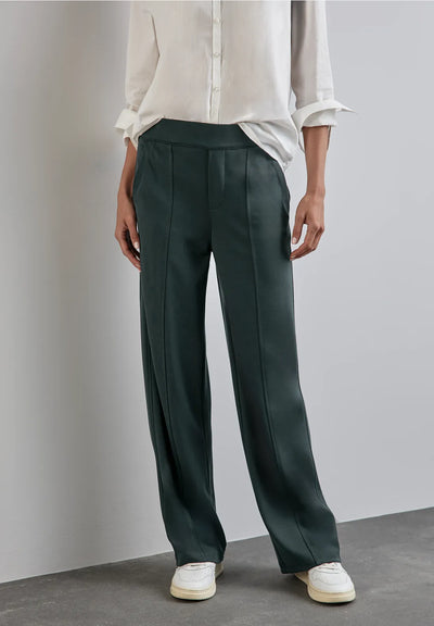 Street One Punti Di Ro Bonny Trousers (Hunter Green)