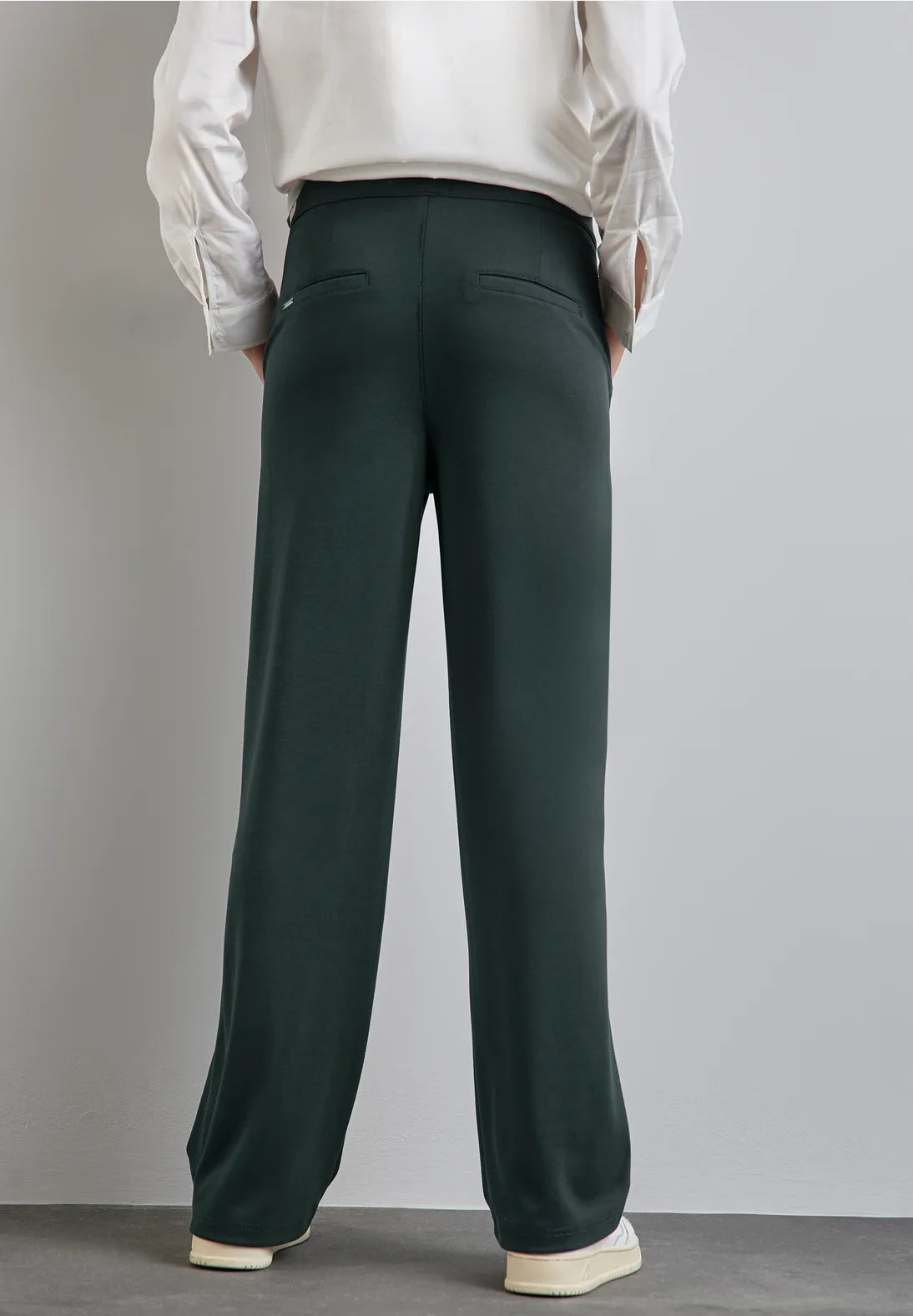 Street One Punti Di Ro Bonny Trousers (Hunter Green)