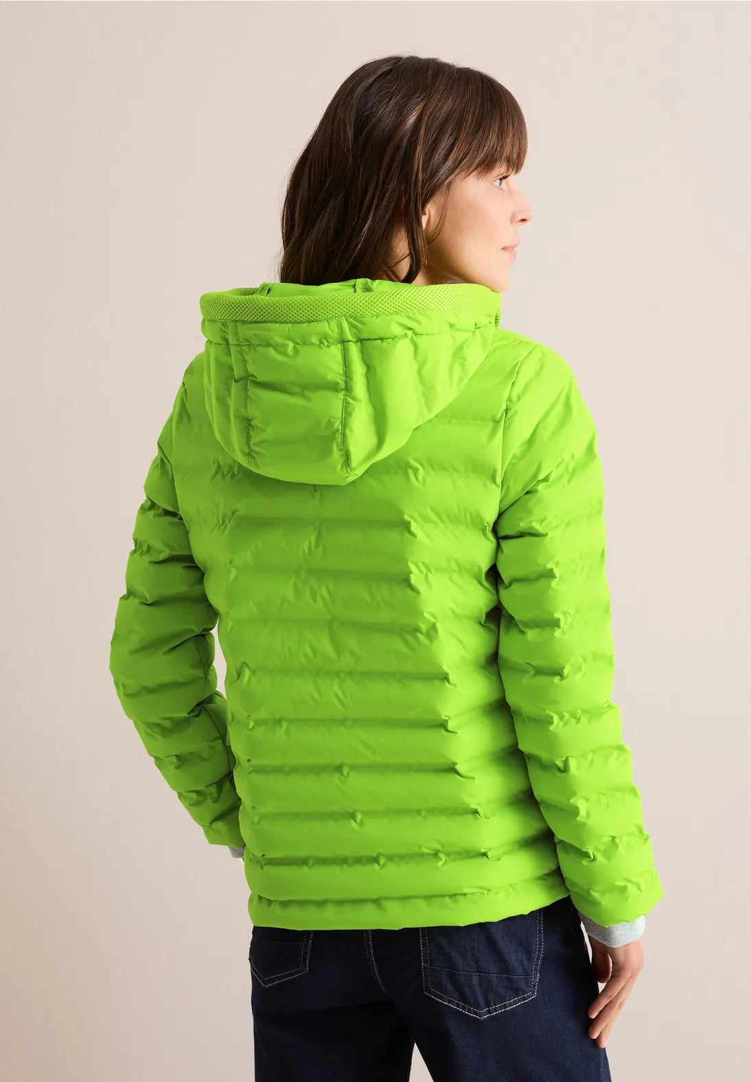 Cecil Lined Jacket (Lime)