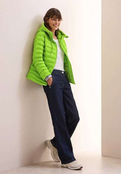 Cecil Lined Jacket (Lime)