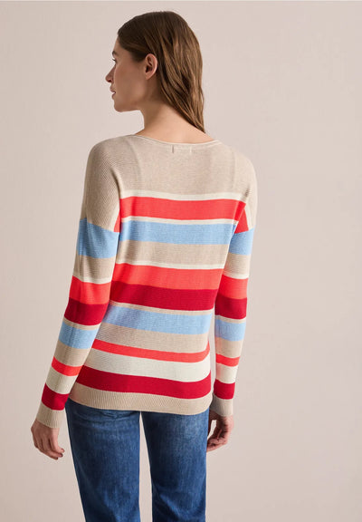 CECIL Striped Knit Sweater