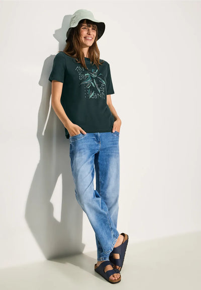 CECIL T-Shirt (Fir Green)