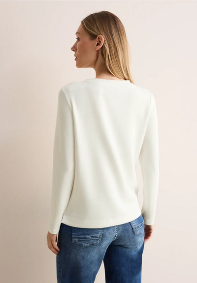 CECIL Soft Sweater (Vanilla White)