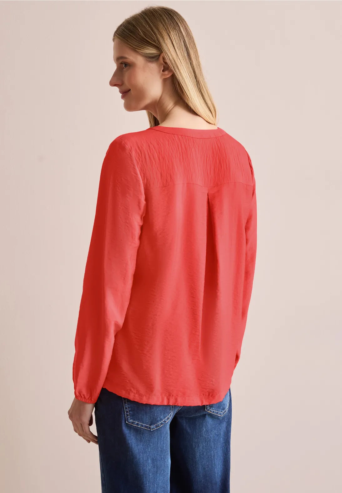 CECIL Tunic Blouse (Juicy Orange)