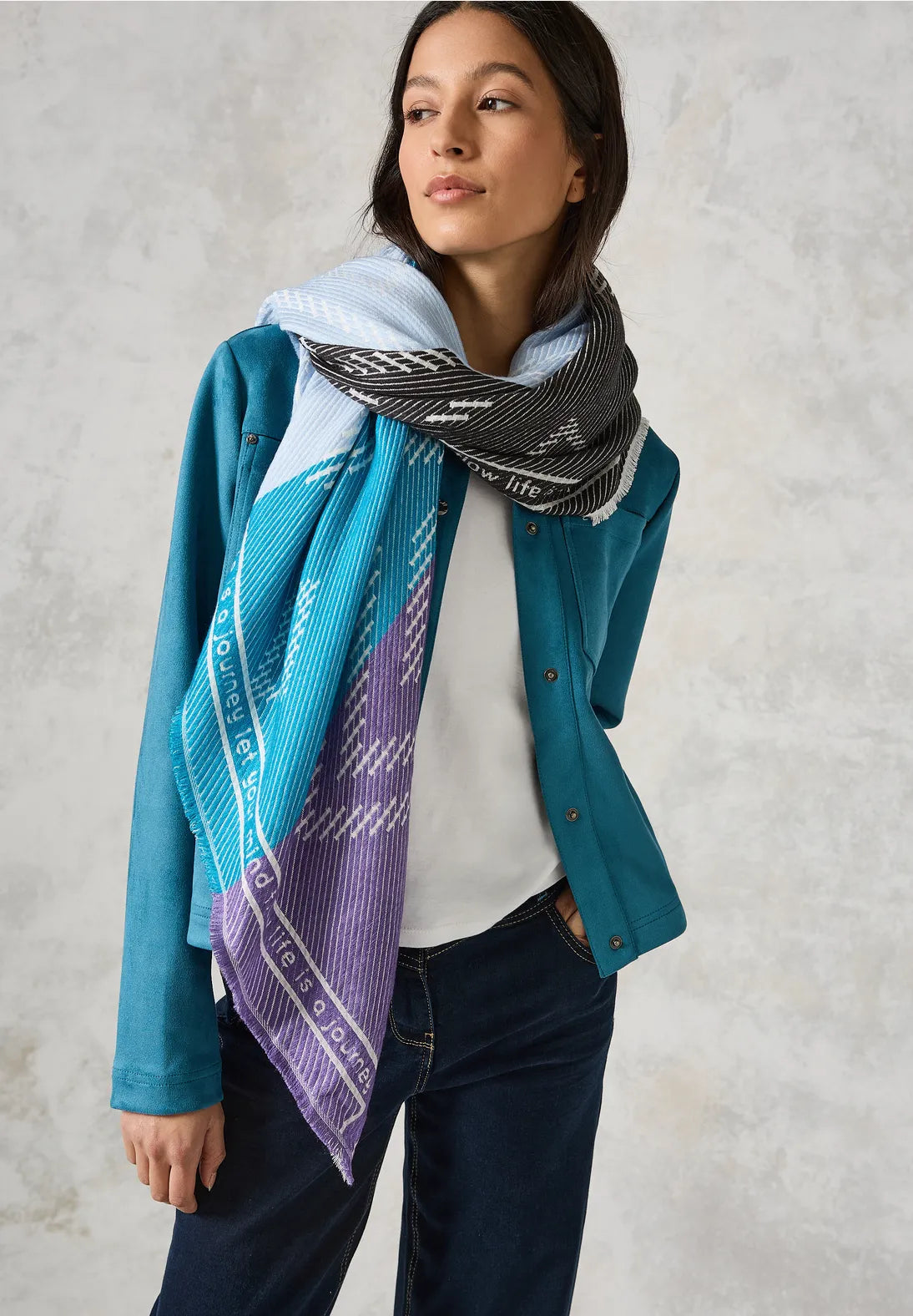 Cecil Scarf (Charcoal Grey)