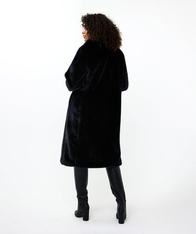 Stevie Faux Fur Coat by Esqualo