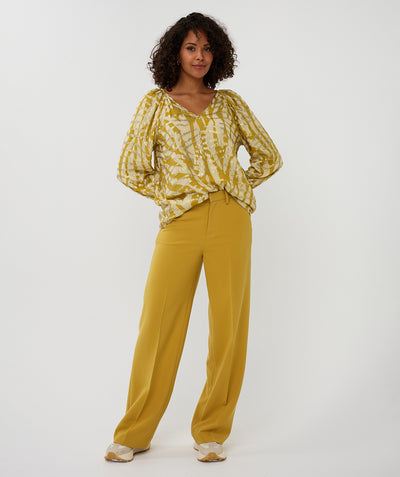 Jessica Golden Zebra Blouse