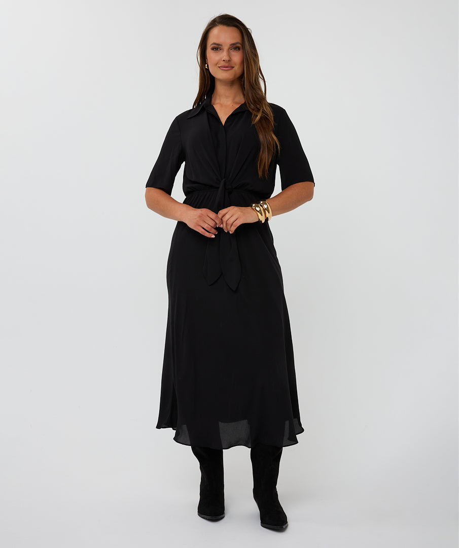 Ivy Dress with knot sleeve
