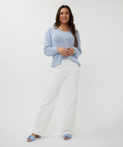 Charlotte Sweater (Sky Blue)