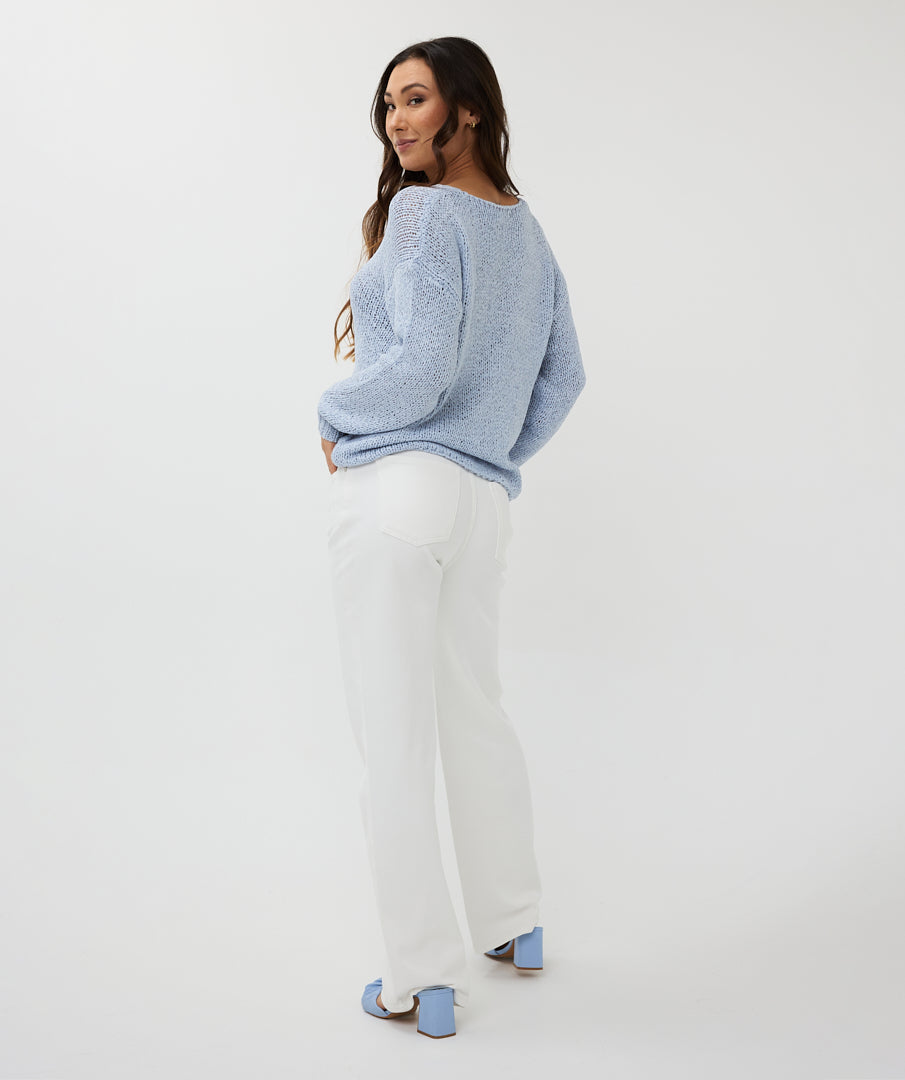 Charlotte Sweater (Sky Blue)