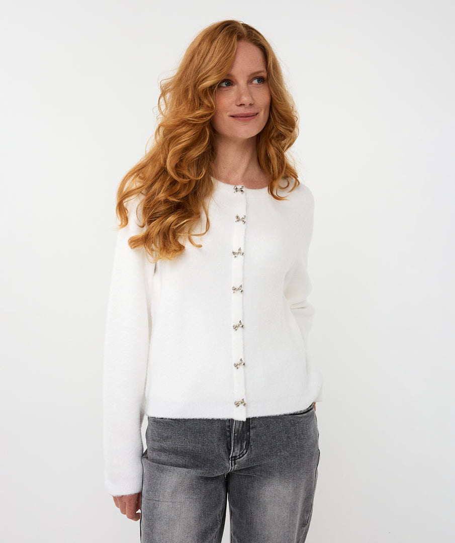 Alex Sweater (White)