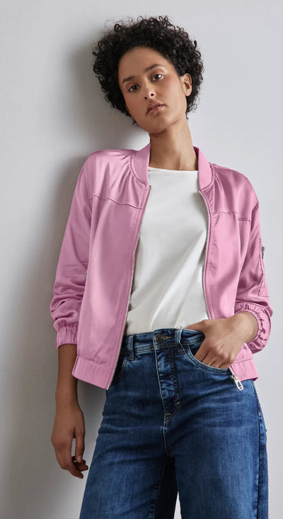 Street One Bomber in Powder Pink