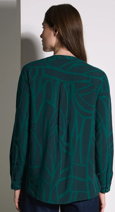 Cecil Top in gorgeous greens