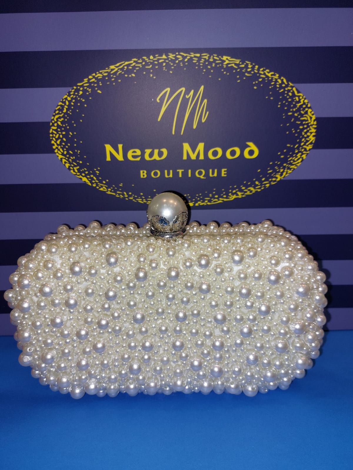 Faux pearl Evening Bag