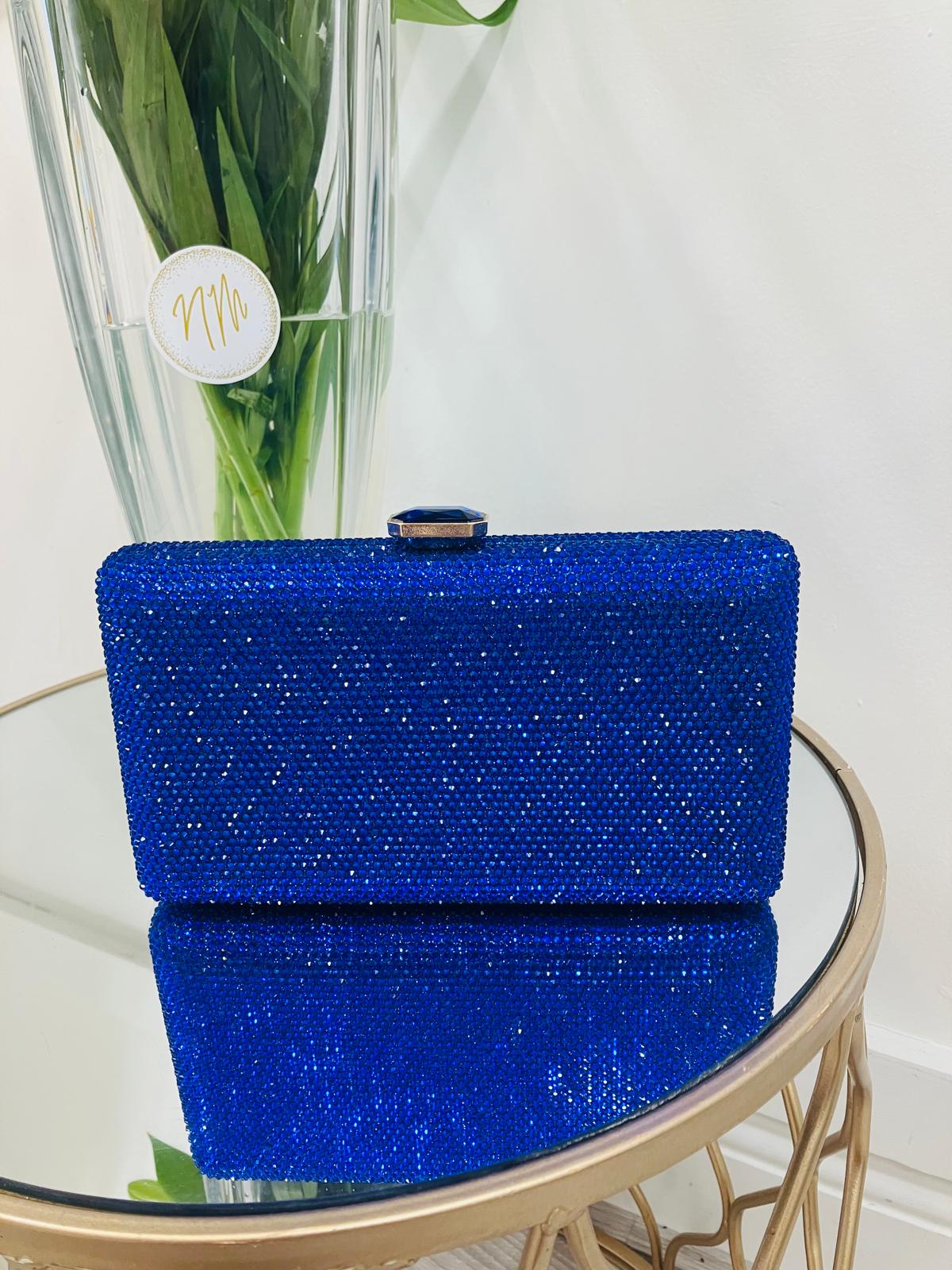 Blue Sparkly Bag