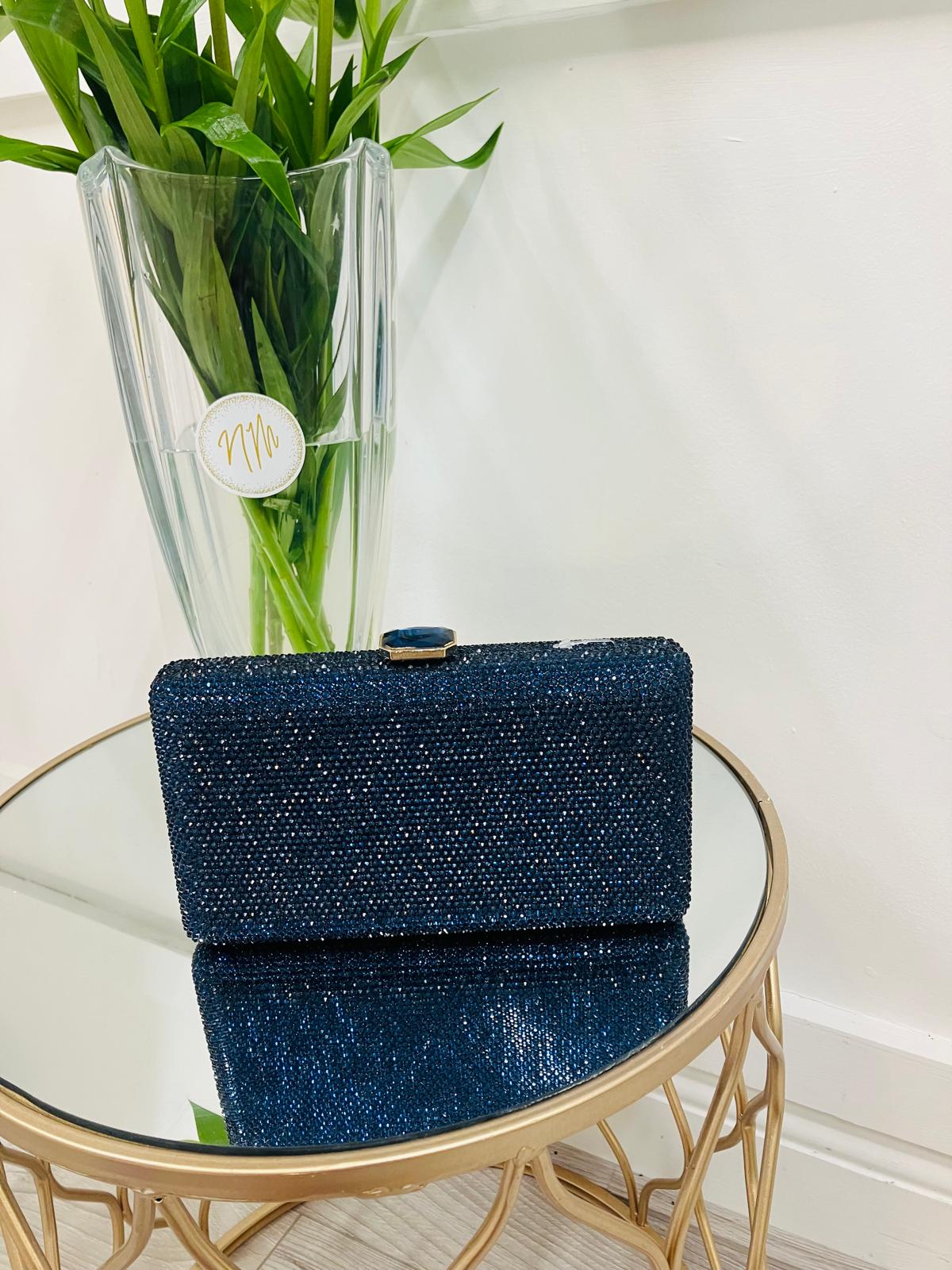 Navy Sparkly Bag