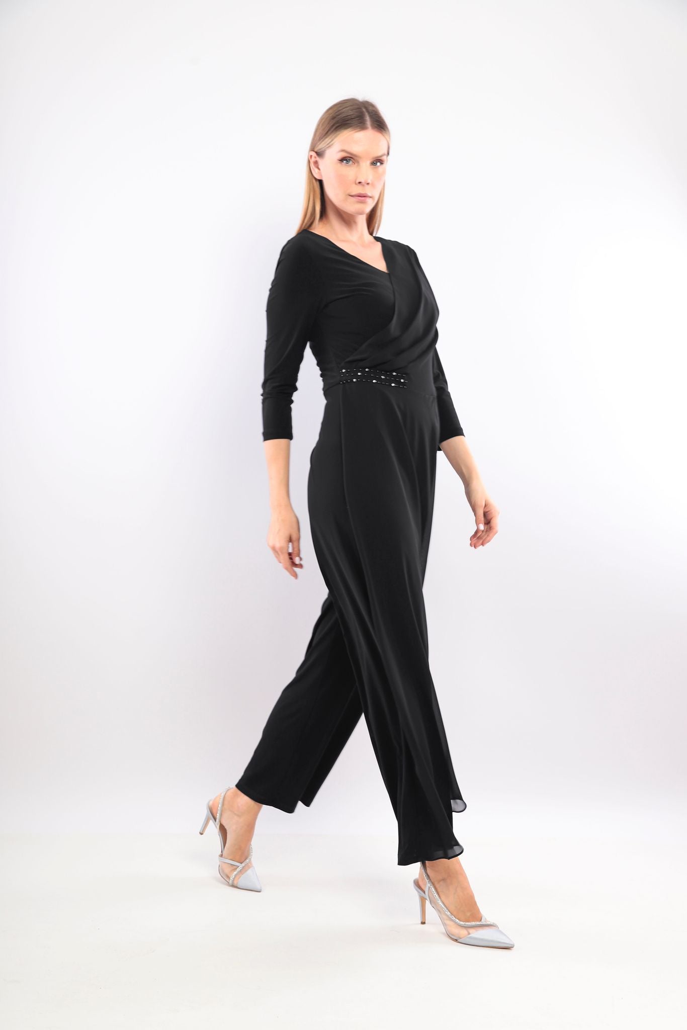 Diana Occasion Jumpsuit by Lizabella(Black)