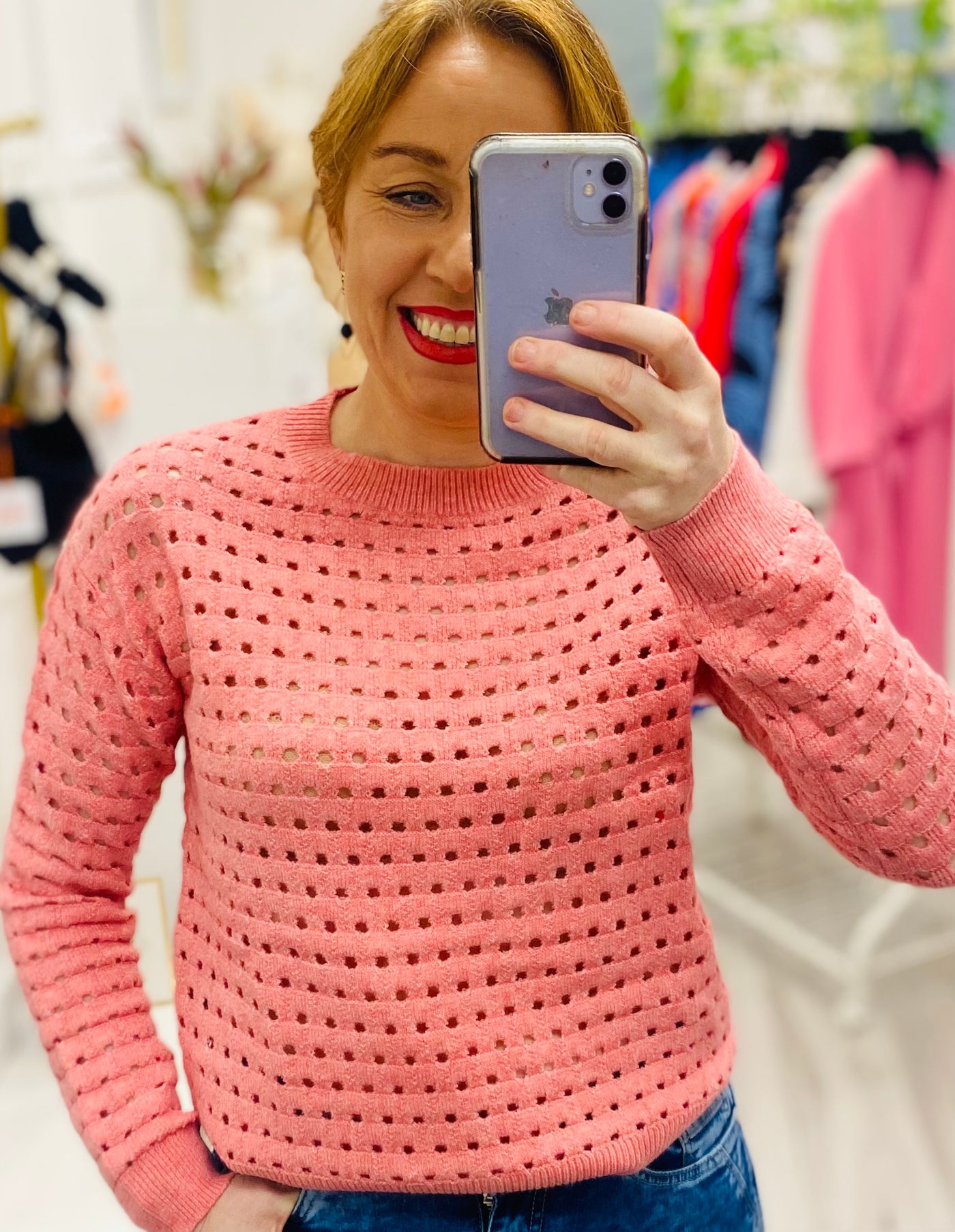 Street One Sweater (Coral)