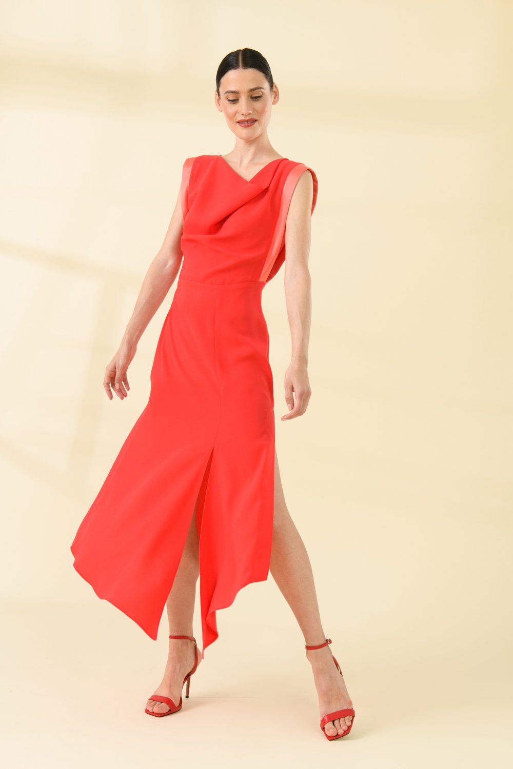 Joop dress (Soft Red)