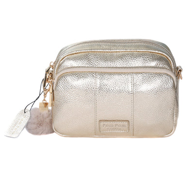 Mayfair Metalic Gold Bag