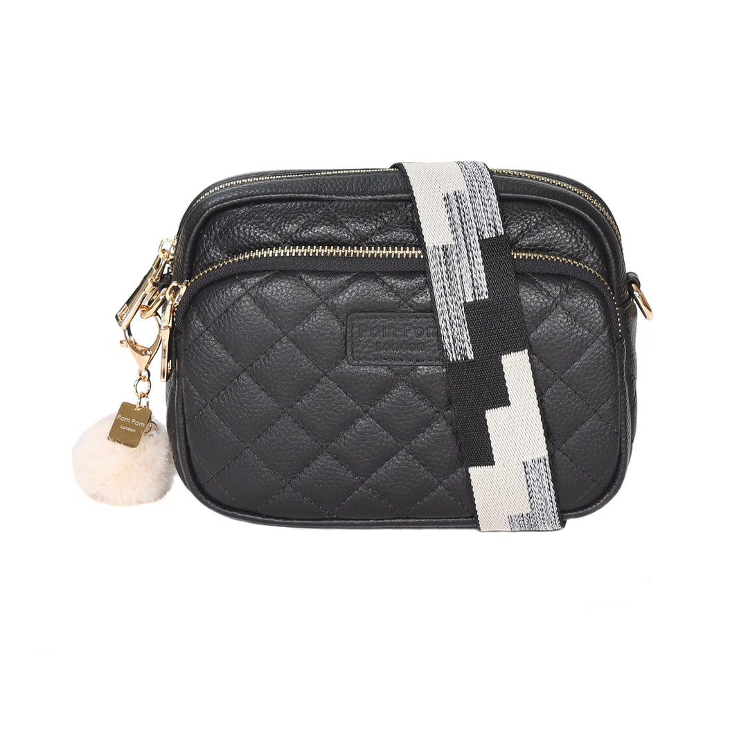 Mayfair Black Quilted