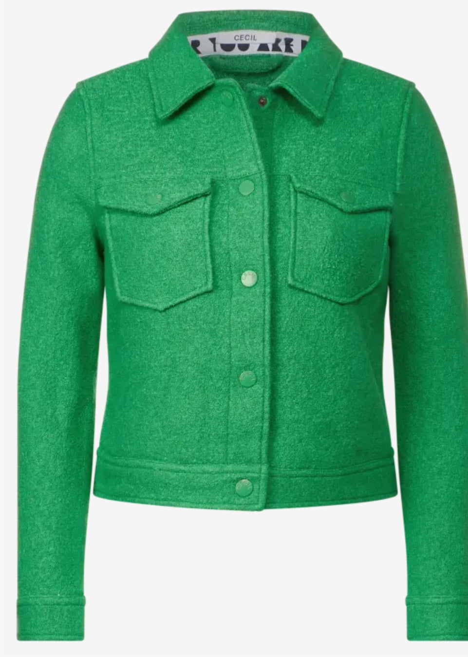 CECIL Wool Jacket (Green)