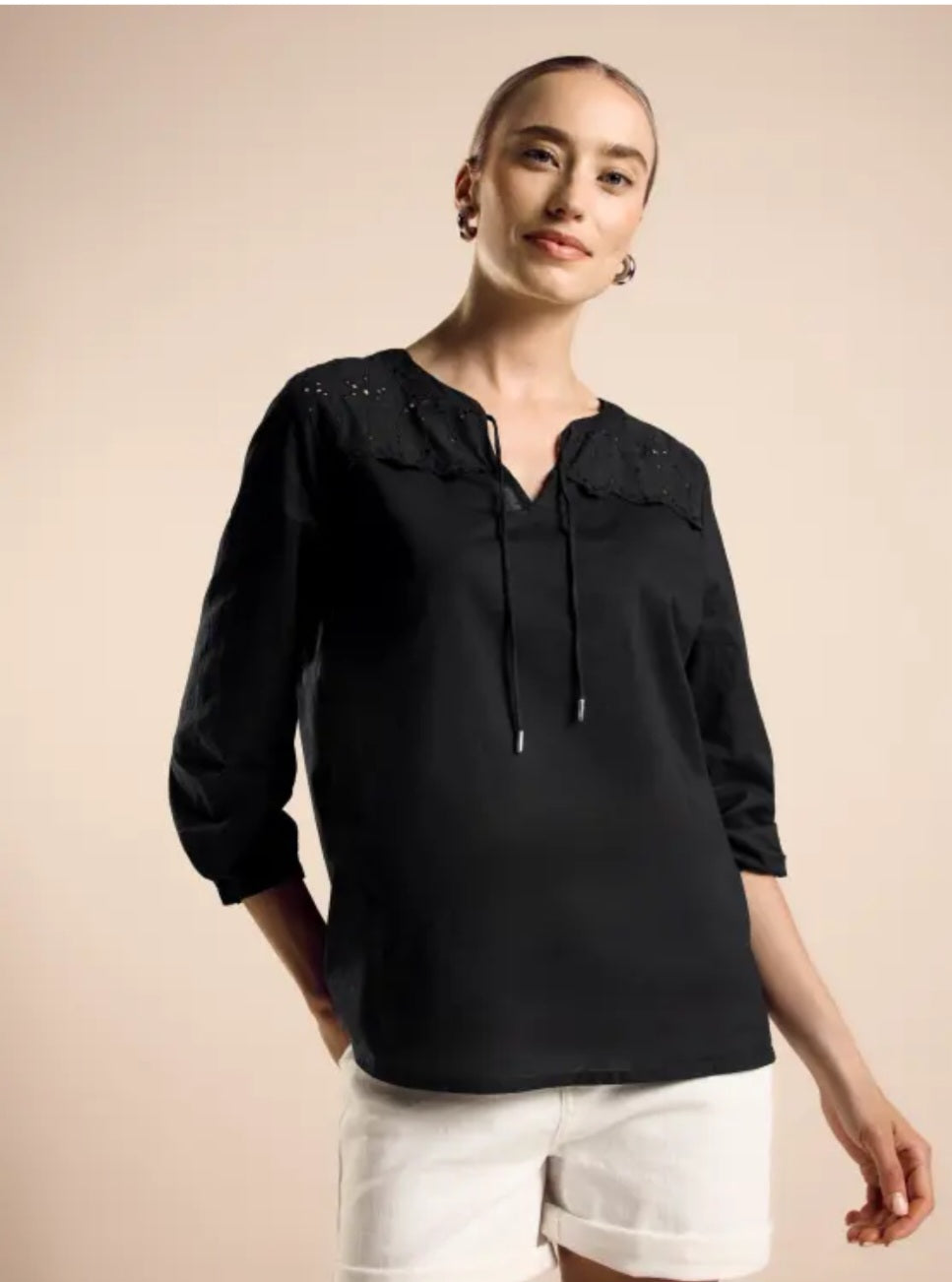 Street One Blouse with Embroidery