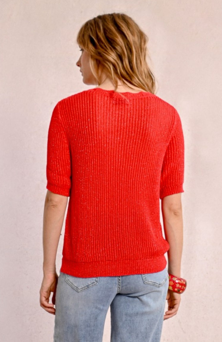 Dee Knit Sweater (red)