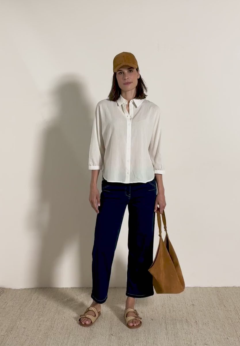 CECIL
Blouse with striped structure