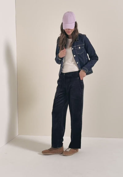 CECIL Corduroy Style Neele (Navy)