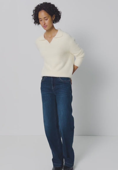 Street One Sweater with Collar