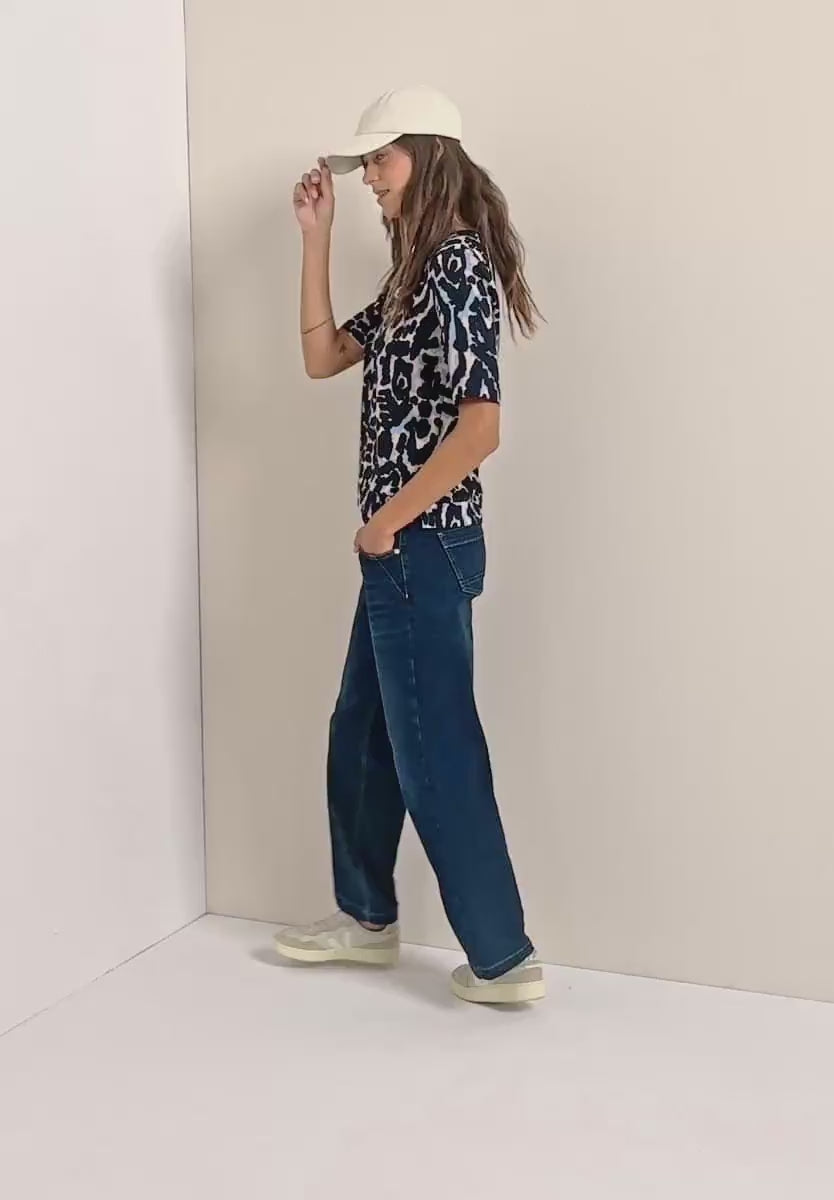 CECIL Modal top with Print