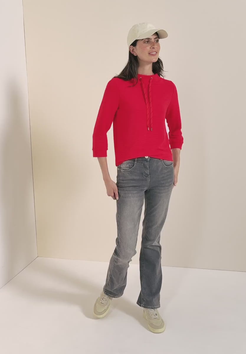 CECIL Funnel Neck Sweater