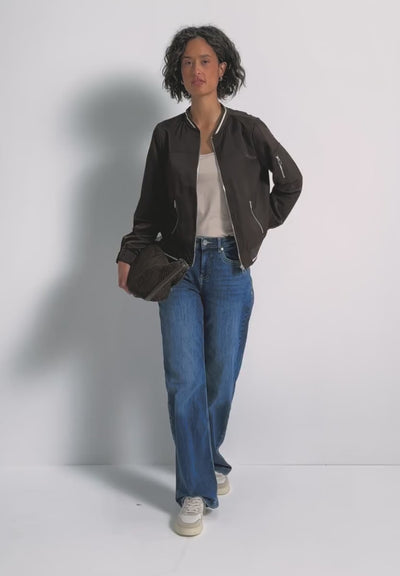 Street One Satin Bomber