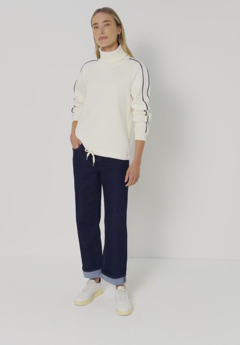 Street One Sweater with high collar