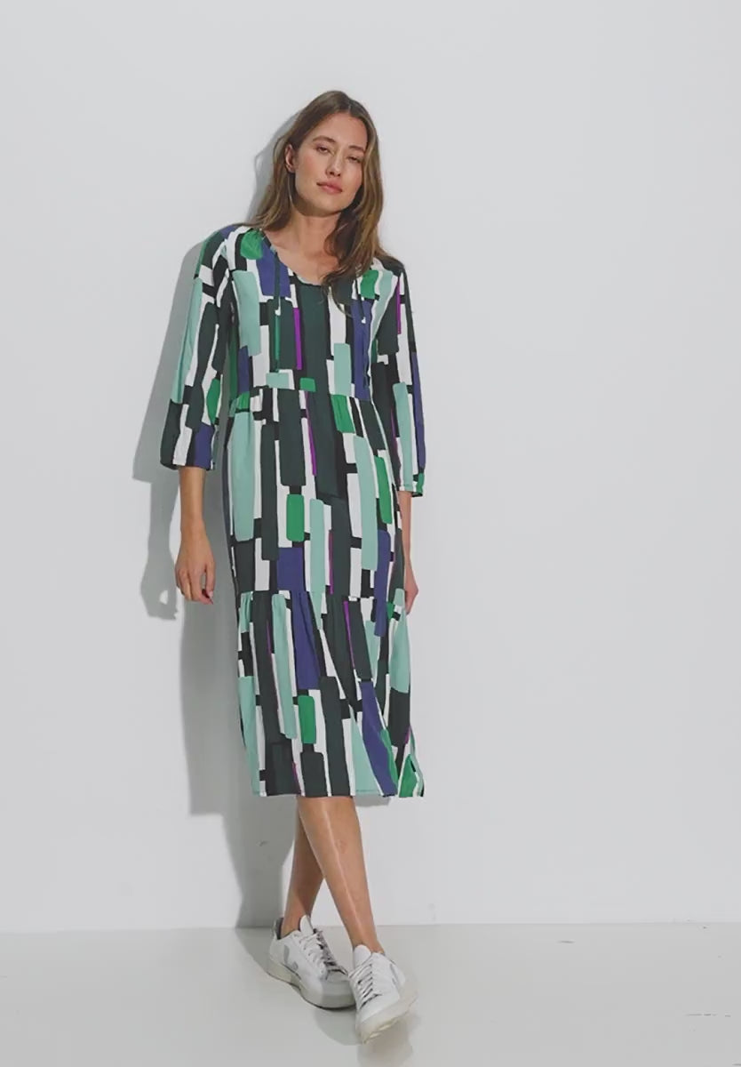 CECIL Multicoloured Print Dress