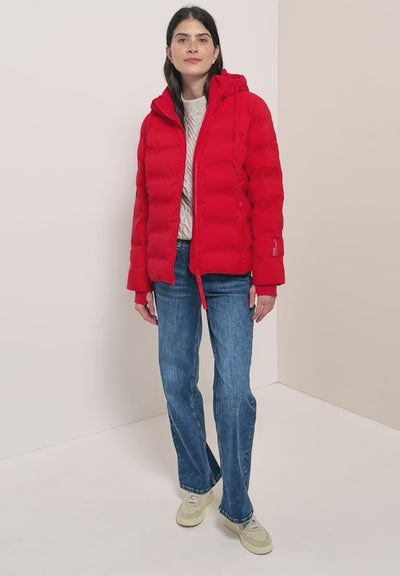 CECIL Padded Jacket (Pumkin Orange)
