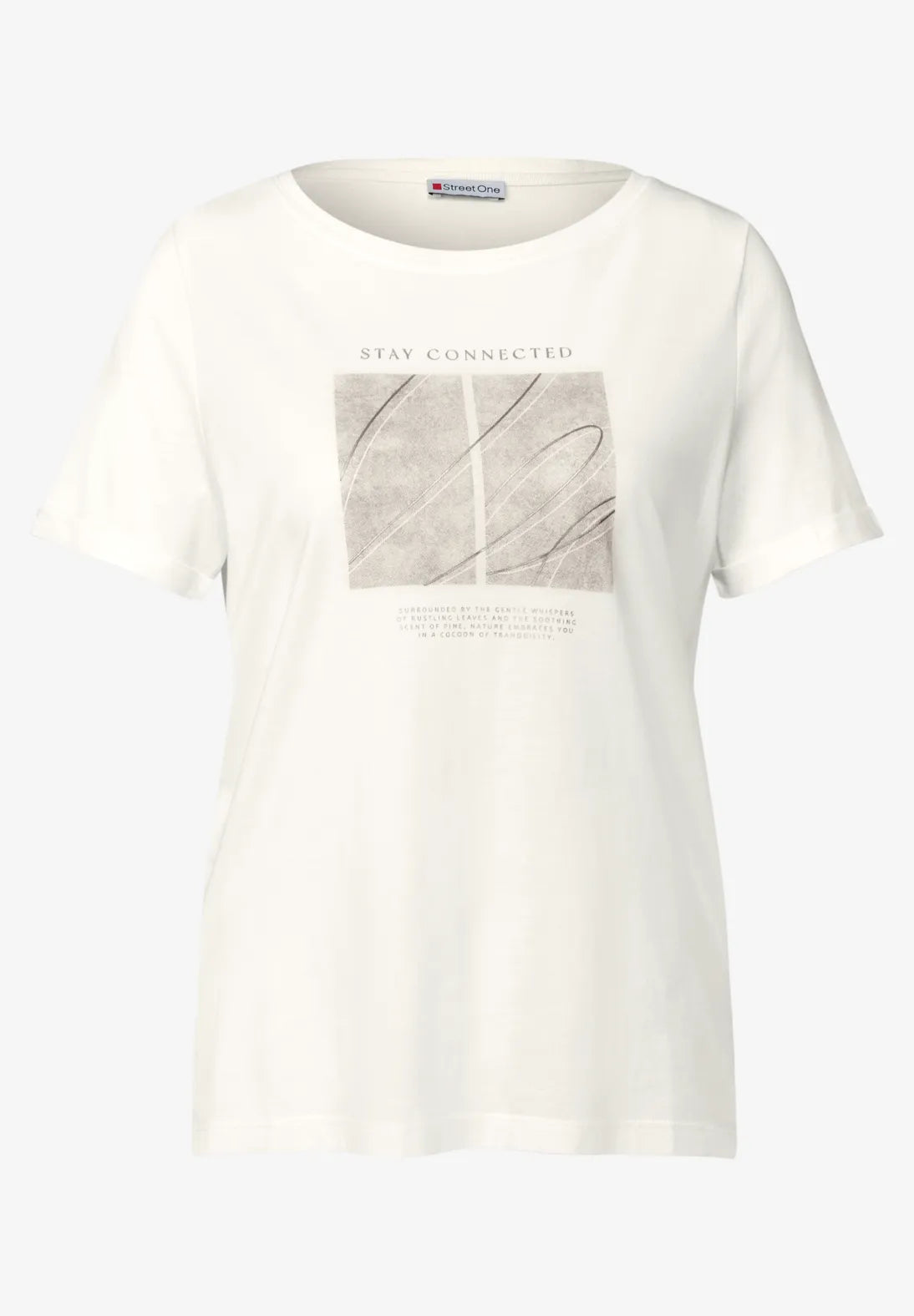 Street One 'Stay Connected' T Shirt