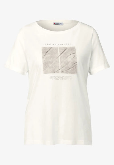 Street One 'Stay Connected' T Shirt