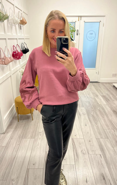 Quincy Sweater (Mauve)