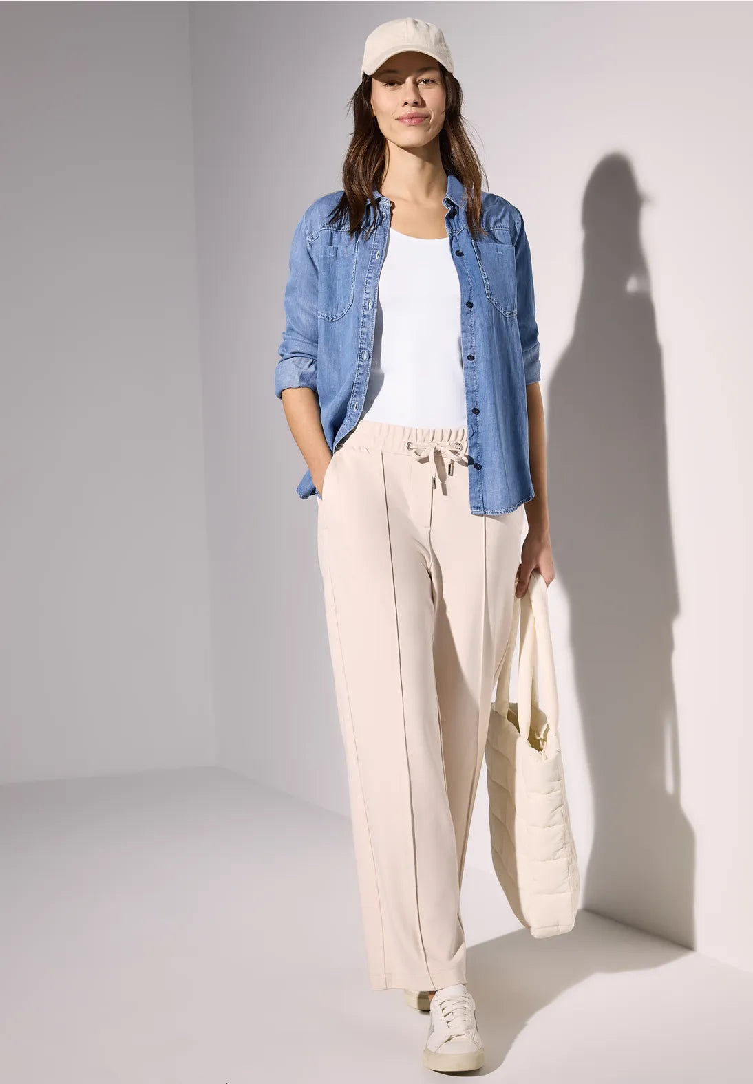 CECIL Basic Top (white)