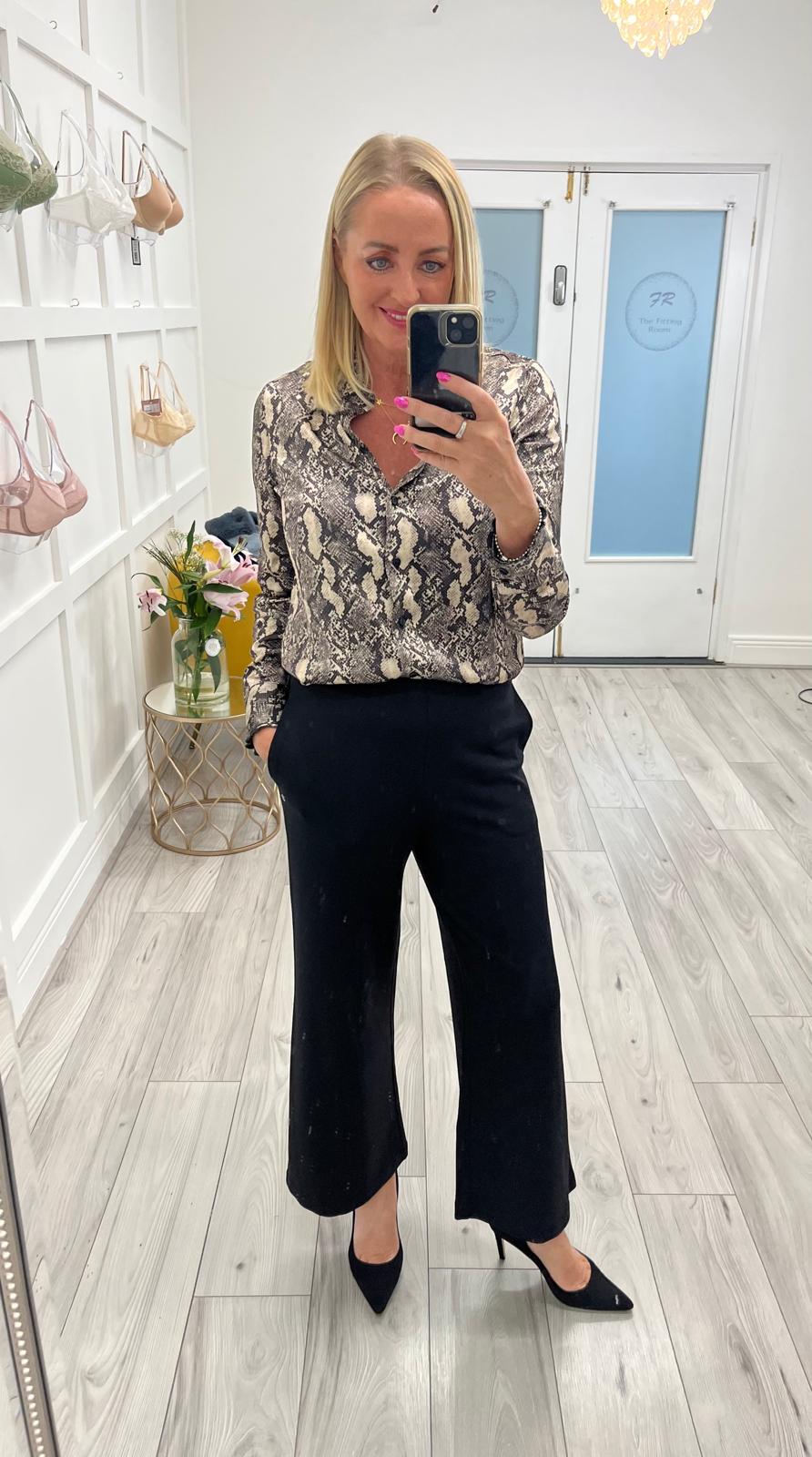 Edith Wide Leg Trousers