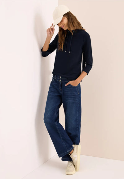 CECIL Sweater with Side Piping